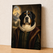 The Alpine Sovereign Custom Pet Canvas - Gallery Wrapped - No Frame