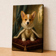 The Golden Heir Custom Pet Canvas - Gallery Wrapped - No Frame