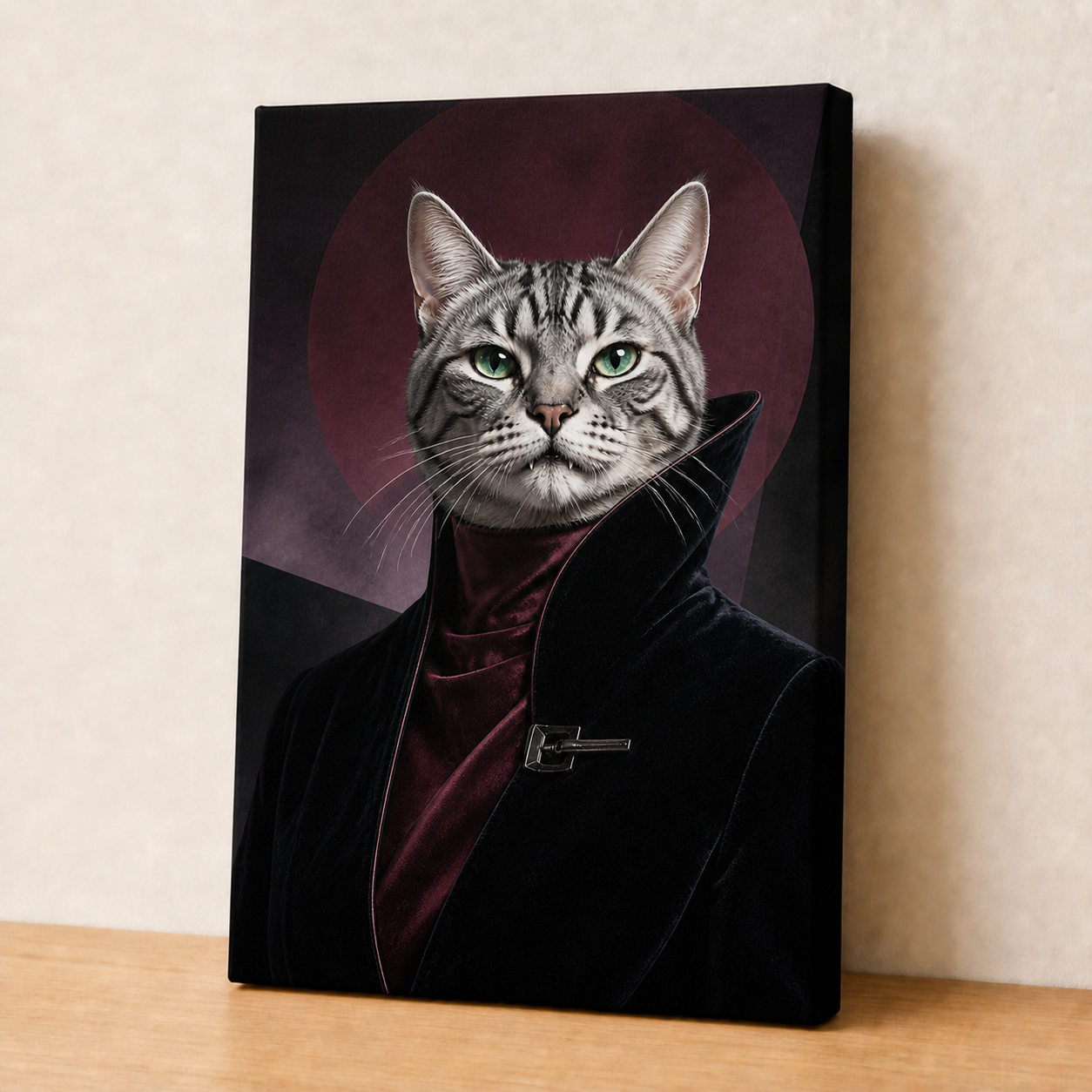 The Nightfall Icon Custom Pet Canvas - Gallery Wrapped - No Frame