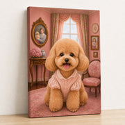 Blush Parlor Custom Pet Canvas - Gallery Wrapped - No Frame