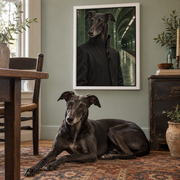 The Chosen One Custom Pet Canvas — lifestyle product display