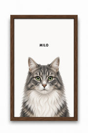 Custom Pet Portrait - 1 Pet