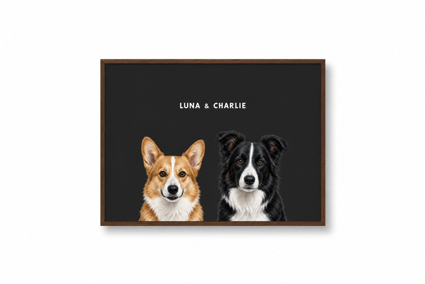 Custom Pet Portrait - 2 Pets