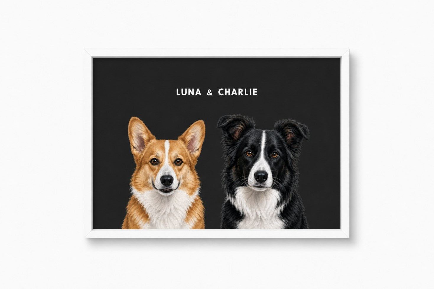 Custom Pet Portrait - 2 Pets