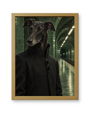 The Chosen One Custom Art Print — gold frame