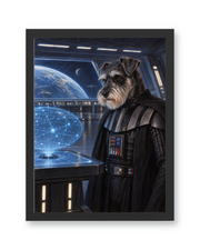 The Dark Lord Custom Art Print — black frame
