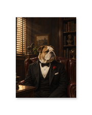 The Dogfather Custom Art Print — no frame