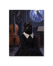 The Gothic Girl Custom Art Print — no frame