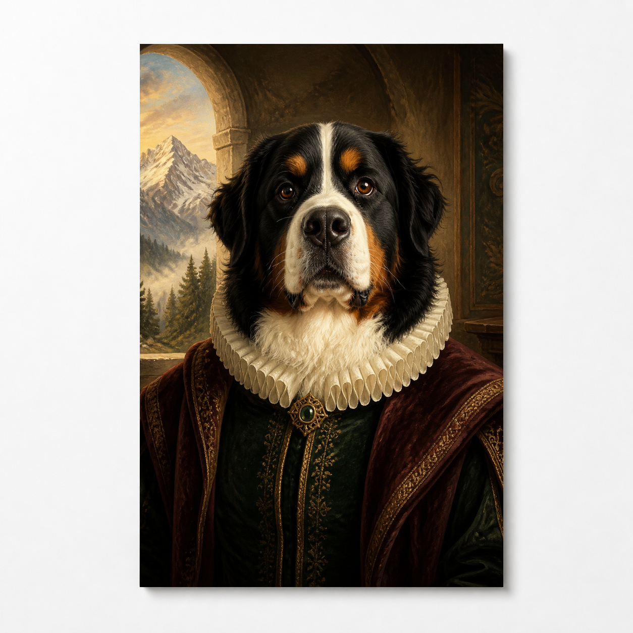 The Alpine Sovereign Custom Pet Poster - No Frame