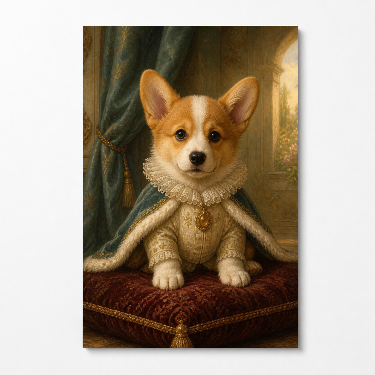 The Golden Heir Custom Pet Poster - No Frame