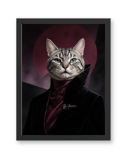 The Nightfall Icon Custom Pet Poster - Black Frame