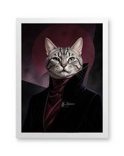 The Nightfall Icon Custom Pet Poster - White Frame