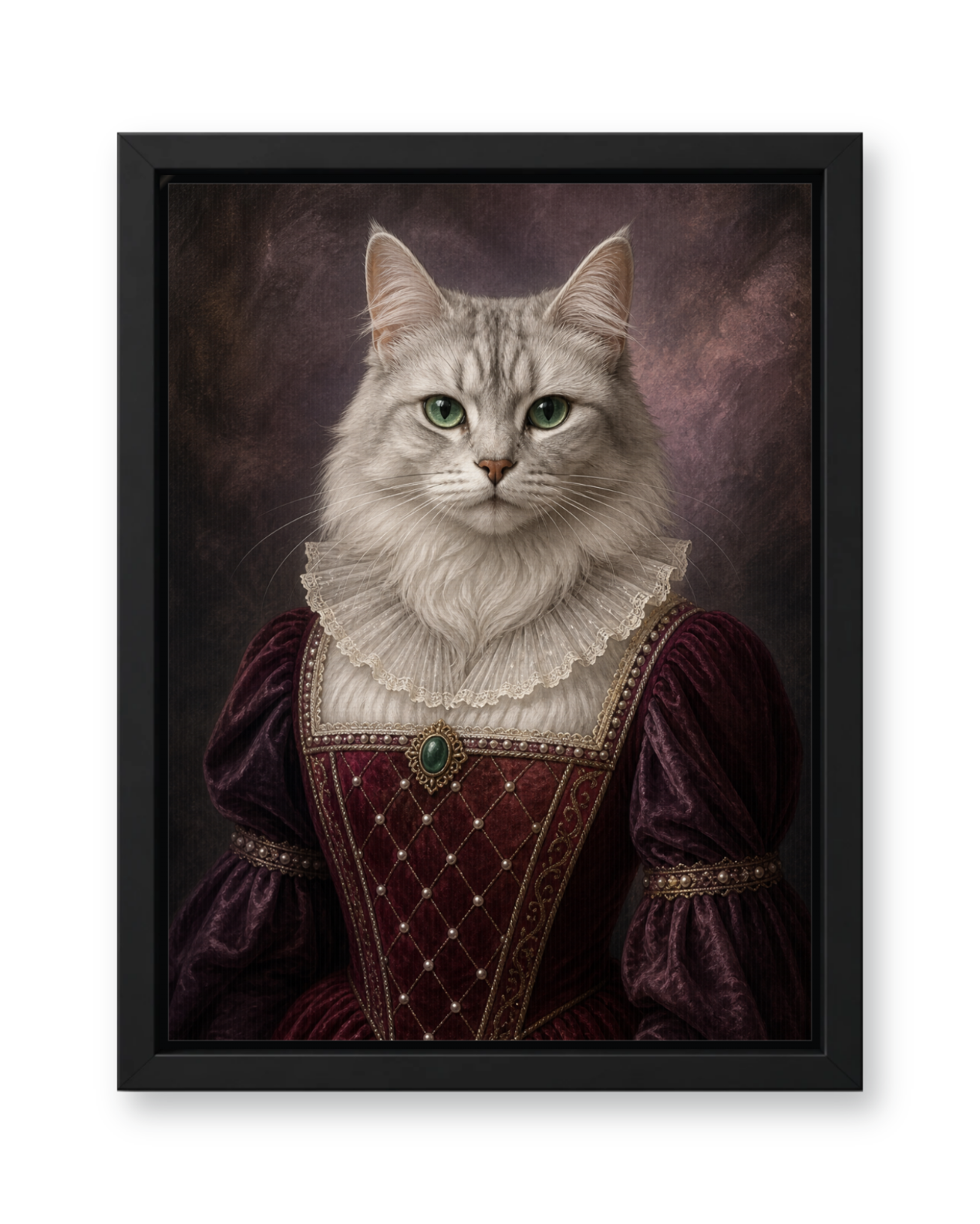 The Crimson Countess - Black Frame