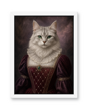 The Crimson Countess - White Frame
