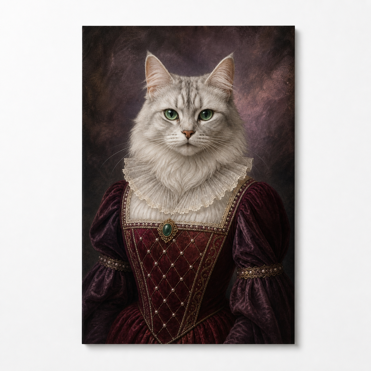The Crimson Countess Custom Pet Poster - No Frame