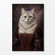 The Crimson Countess Custom Pet Poster - No Frame