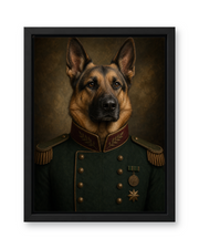 The Emerald Brigadier - Black Frame
