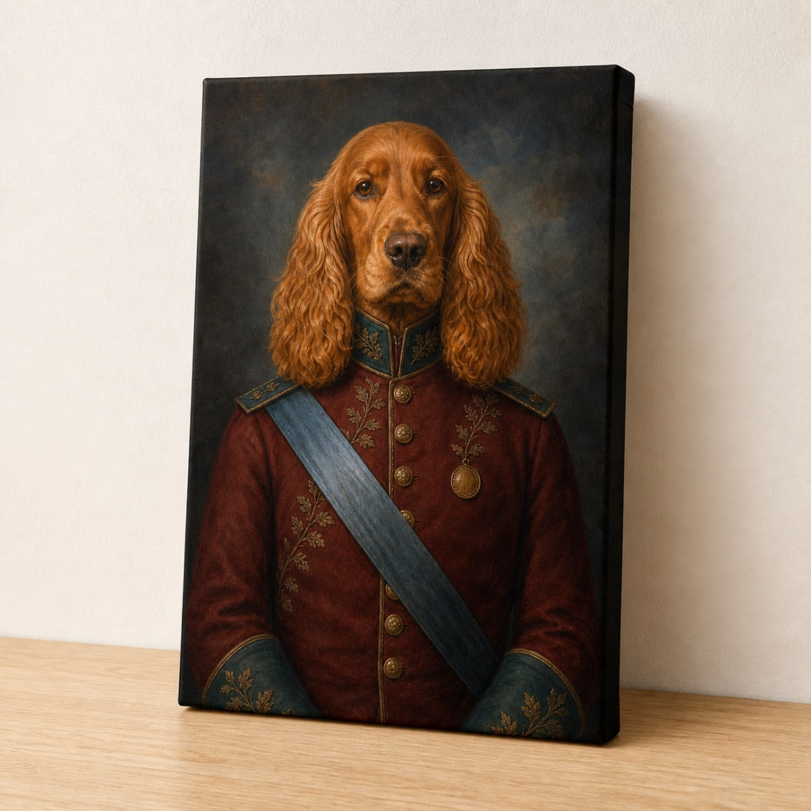 The Gilded Marshal - Gallery Wrapped - No Frame