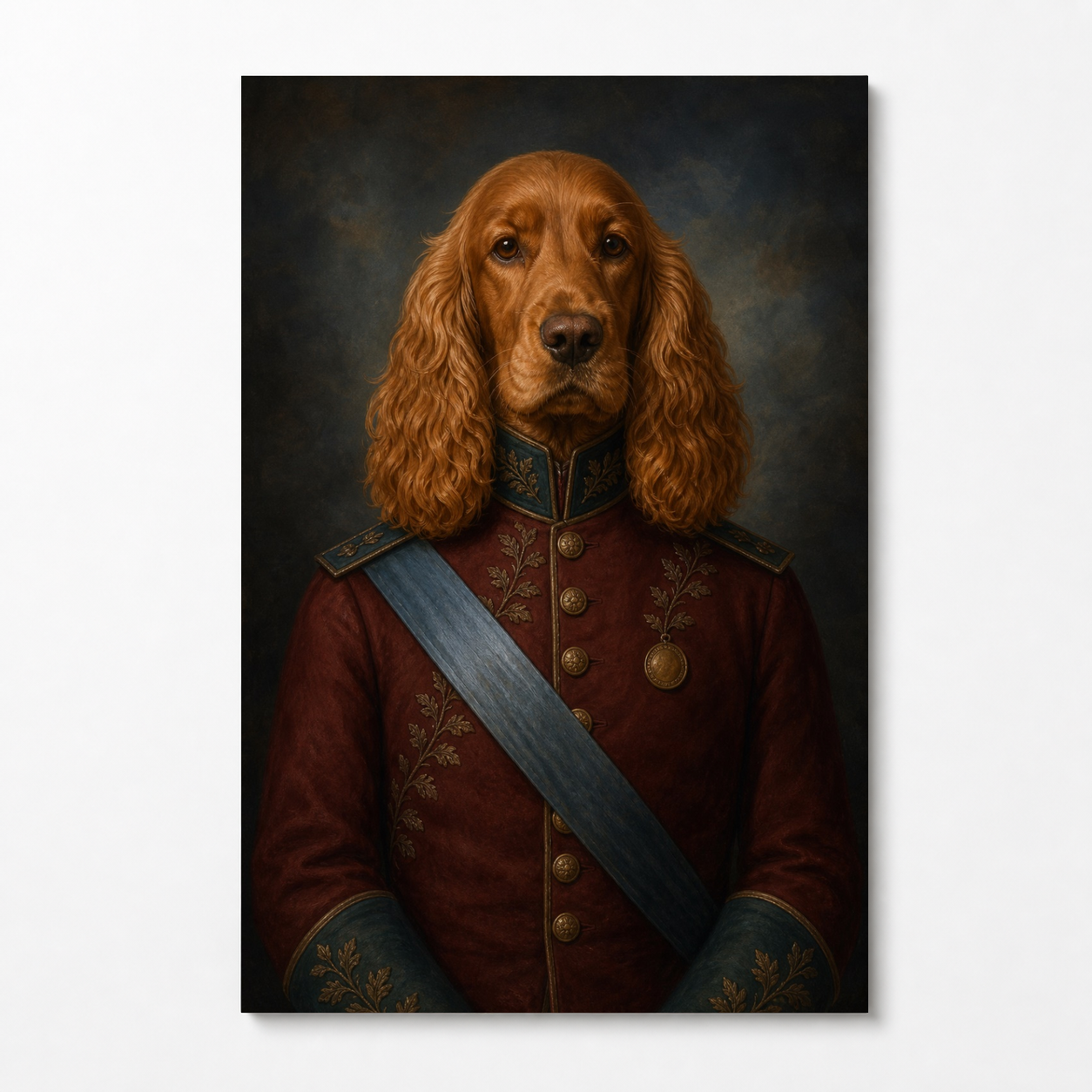 The Gilded Marshal Custom Pet Poster - No Frame