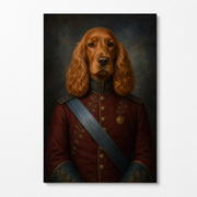The Gilded Marshal Custom Pet Poster - No Frame