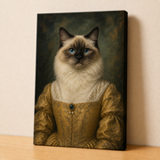 The Golden Muse - Gallery Wrapped - No Frame