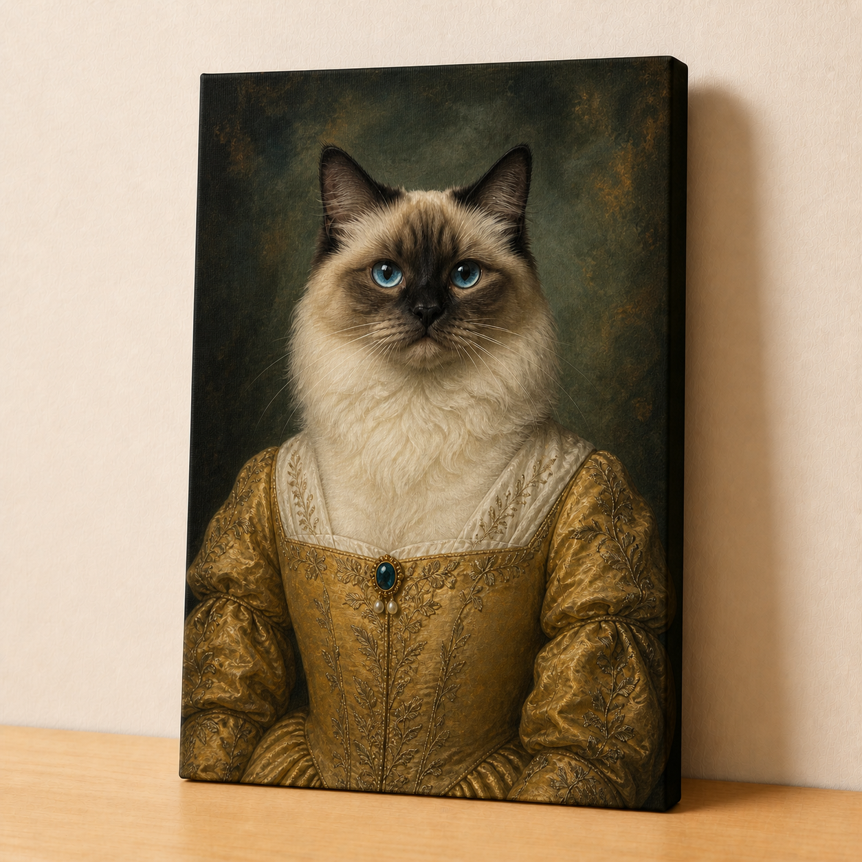 The Golden Muse - Gallery Wrapped - No Frame