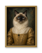 The Golden Muse - Gold Frame