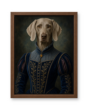 The Midnight Marchioness - Walnut Frame