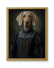 The Midnight Marchioness - Gold Frame