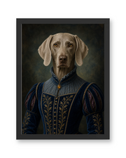 The Midnight Marchioness Custom Pet Poster - Black Frame