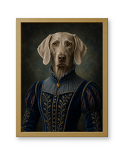 The Midnight Marchioness Custom Pet Poster - Gold Frame