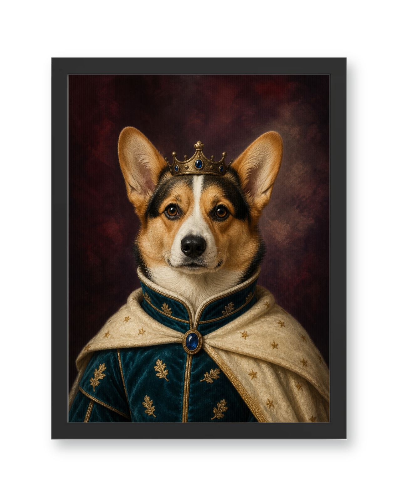 The Noble Heir Custom Pet Poster - Black Frame