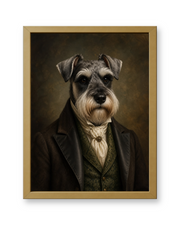 The Noble Statesman Custom Pet Poster - Gold Frame