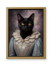 The Pearl Regent - Gold Frame