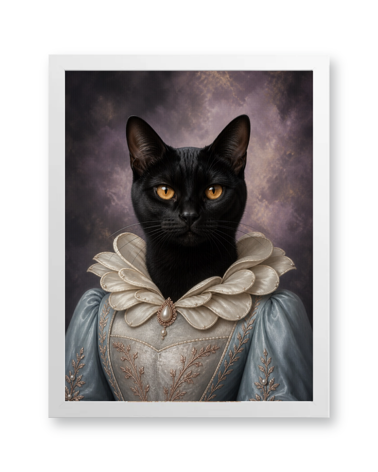 The Pearl Regent Custom Pet Poster - White Frame