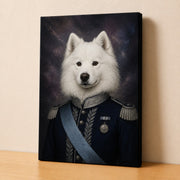 The Sapphire Captain - Gallery Wrapped - No Frame
