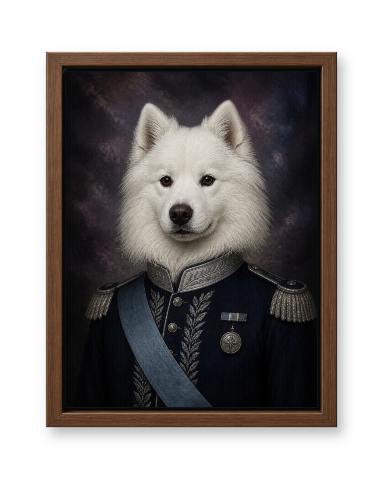 The Sapphire Captain - Walnut Frame