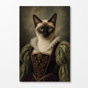 The Velvet Duchess Custom Pet Poster - No Frame