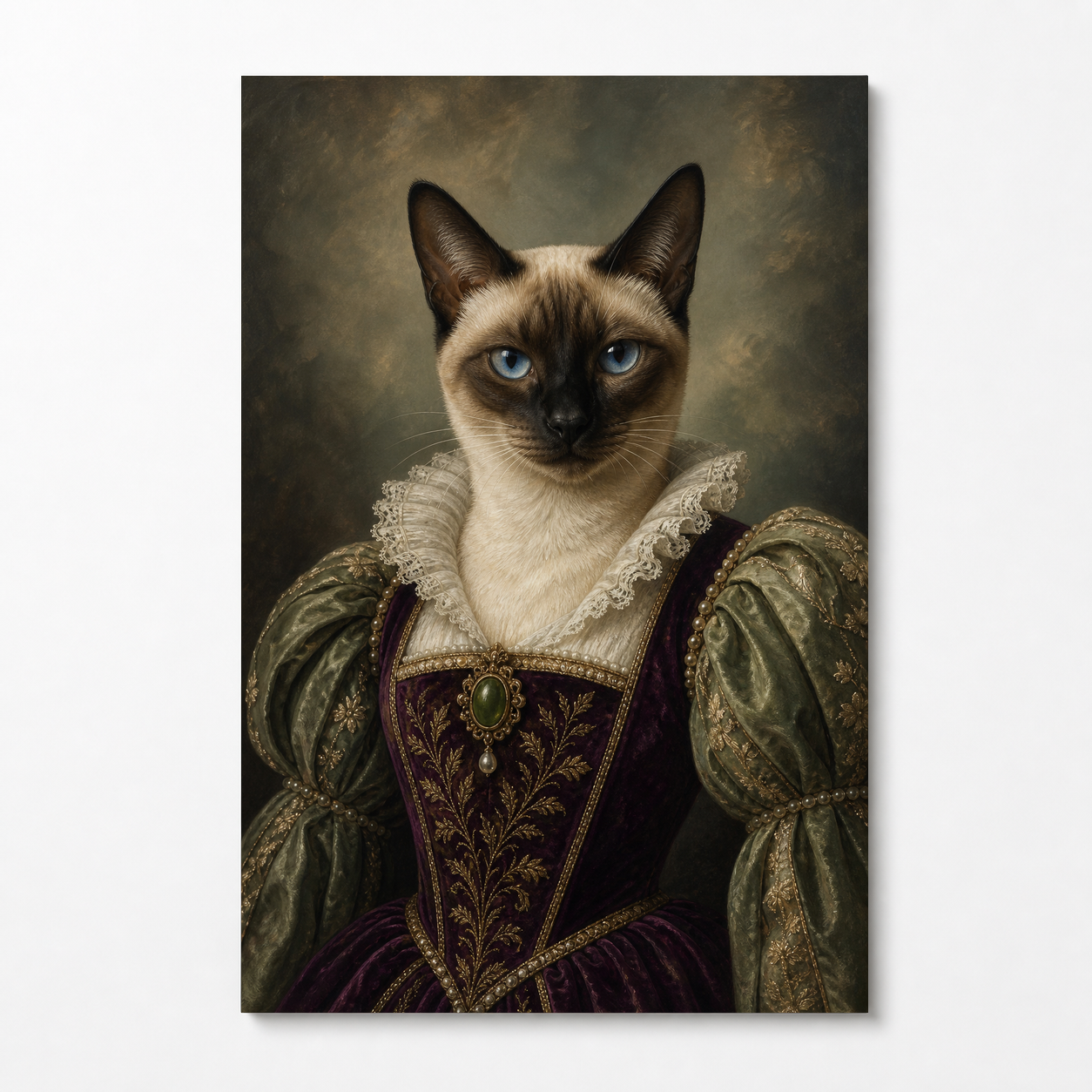 The Velvet Duchess Custom Pet Poster - No Frame
