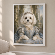 The Pearl Duchess Custom Art Print — lifestyle view