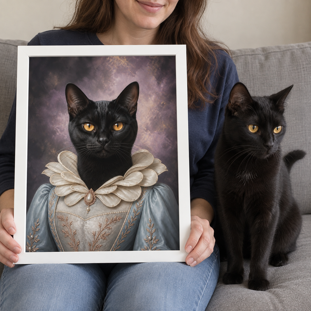The Pearl Regent Custom Art Print — lifestyle view