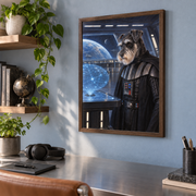 The Dark Lord Custom Art Print — lifestyle view
