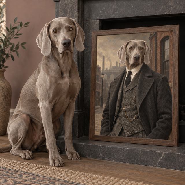 The Birmingham Boss Custom Art Print — lifestyle view
