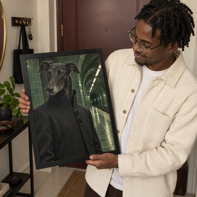 The Chosen One Custom Art Print — lifestyle view