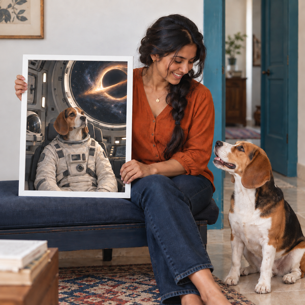 The Star Voyager Custom Art Print